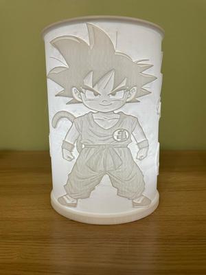 Goku lampshade