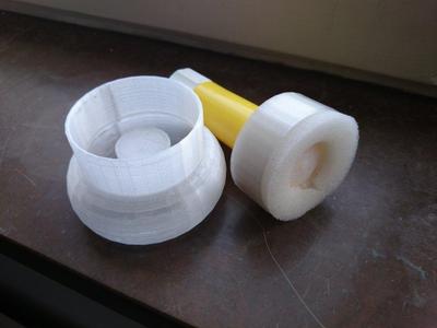 Glue-Stick Moist Application Sponge Holder (G-SMASH)