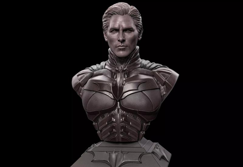 Christian Bale- Batman Bust