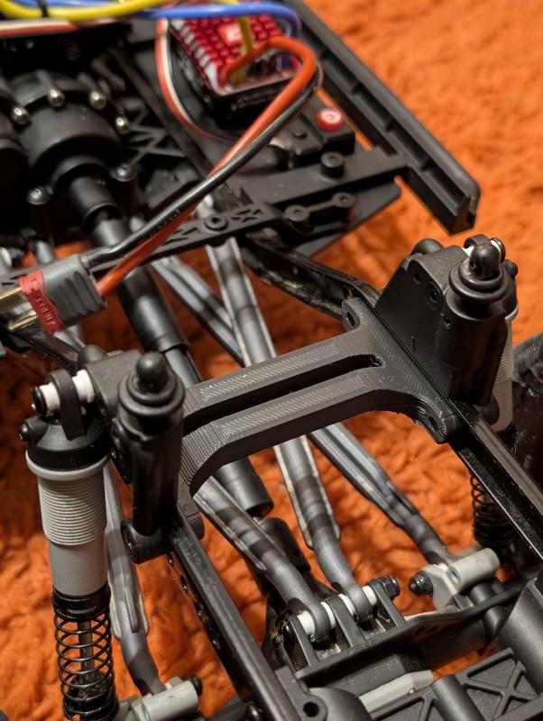 Lightweight Rear Chassis Brace for Element Enduro SE / SCX10