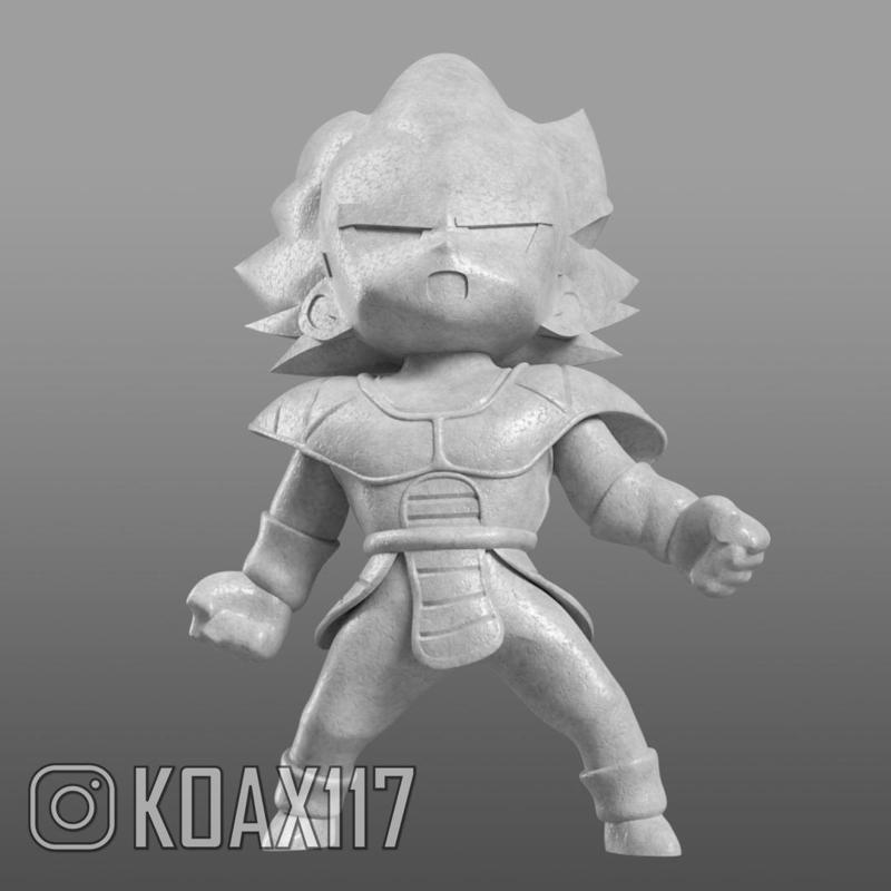 FREE Vegeta Powering Up - Saiyan Saga