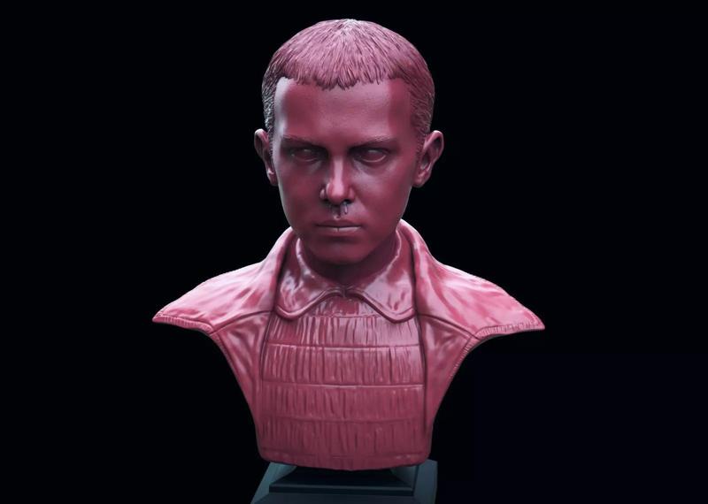Eleven Bust- Millie Bobby Brown-Stranger Things Season 1