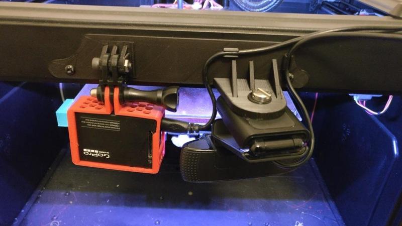 Dual Camera mount for Flashforge Creator Pro 2016