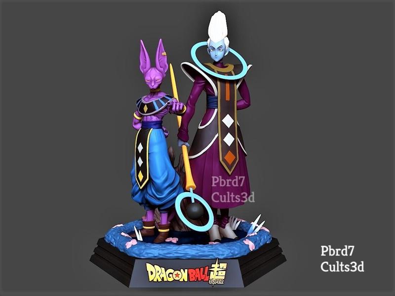 DRAGON BALL BEERUS AND WHIS