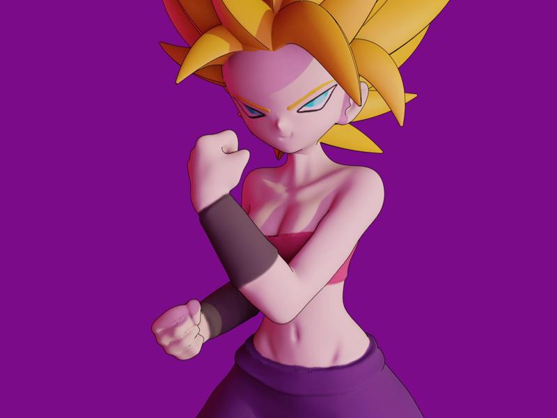 Caulifla from Dragon Ball Super