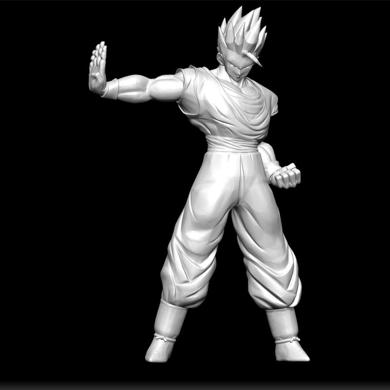 Dragon Ball - GHU - Vegeta - Tien Shinhan - Chiaotzu -Yamcha - Krillin - Goku - Gohan - Piccolo - future Trunks