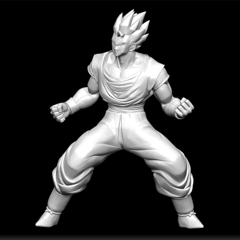 Dragon Ball - GHU - Vegeta - Tien Shinhan - Chiaotzu -Yamcha - Krillin - Goku - Gohan - Piccolo - future Trunks