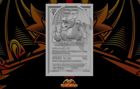 Pokemon Full 3D Card - Charizard