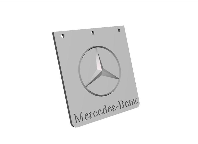 TAMIYA MUDFLAP MERSEDES-BENZ