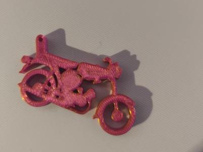 Keychain Keyholder DDR Simson S51