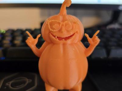 dancing pumpkin