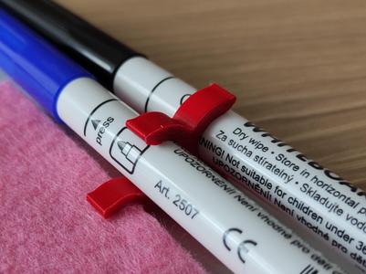 Whiteboard marker holder