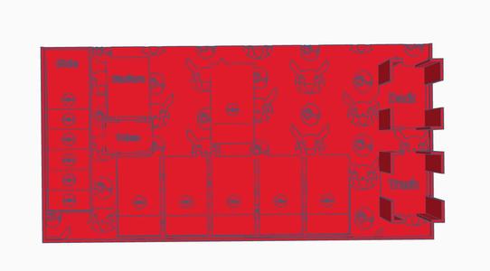POKEMON TCG BOARD ( Pokemon card game mat )