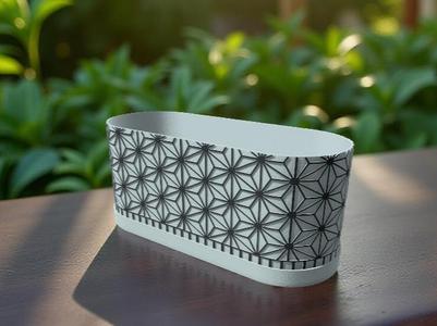 Geometric Bloom Planter