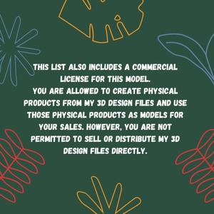 Miniature Nail Table Set (5 items) 1/12 scale for Doll, Diorama - Digital STL files for 3d Printing