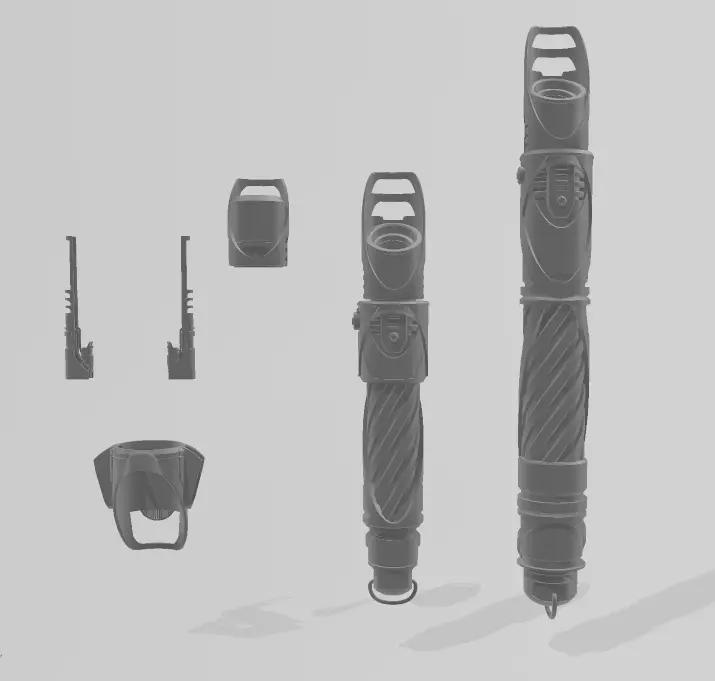 Jedi Survivor Harmony lightsaber hilt