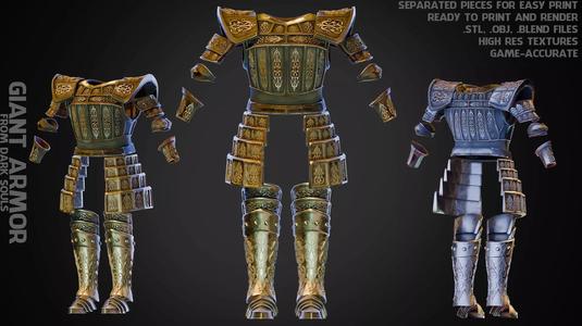 Dark Souls Giant Armor for Cosplay