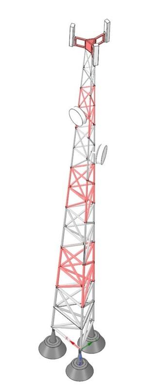 1/14 telecomunication tower