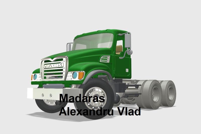 1/14 Cabin kit Mack Granite CV713