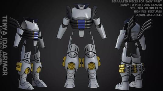 My Hero Academia Tenya Iida Ingenium Armor for Cosplay