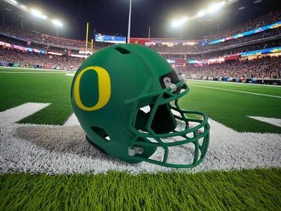 University of Oregon Football Helmet