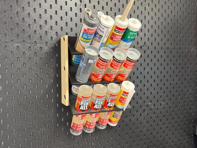 IKEA Skadis Shelf for Cartridges & Spray Cans