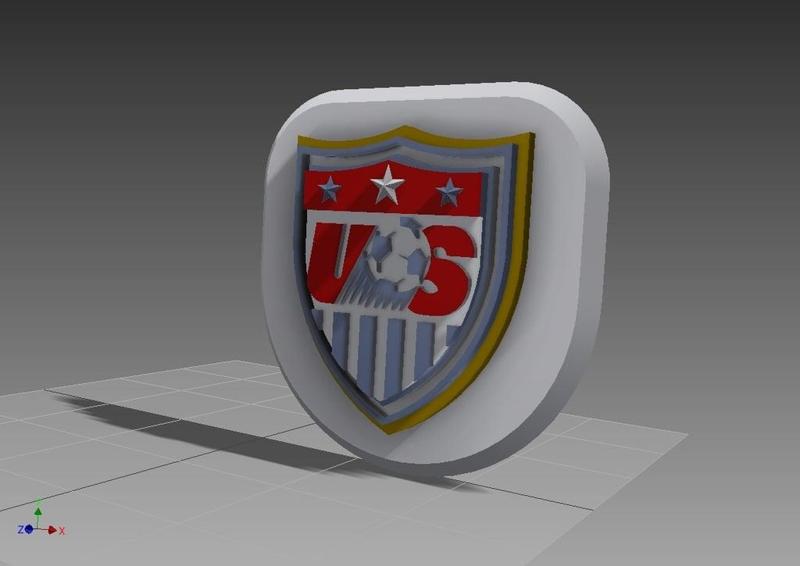 US Men's National Team Soccer Badge