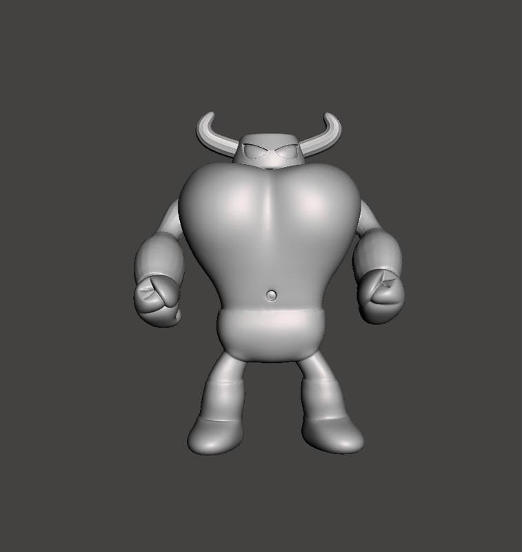 RETRO STYLE FAN ART TETSUJIN 28 FIRE III SOFUBI