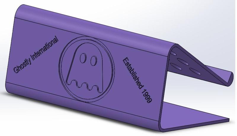 Ghostly International Laptop Stand
