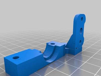 E3D/BLTOUCH Mount for FolgerTech Stock Extruder on an FT5.