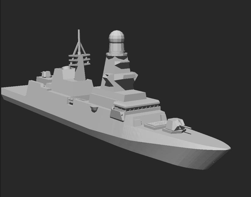 Fremm bergamini class frigate