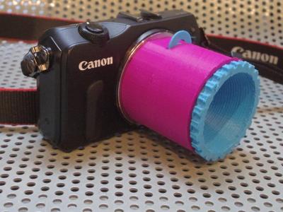 DIY EOS M Lens v1.3 (single/duo lens design)