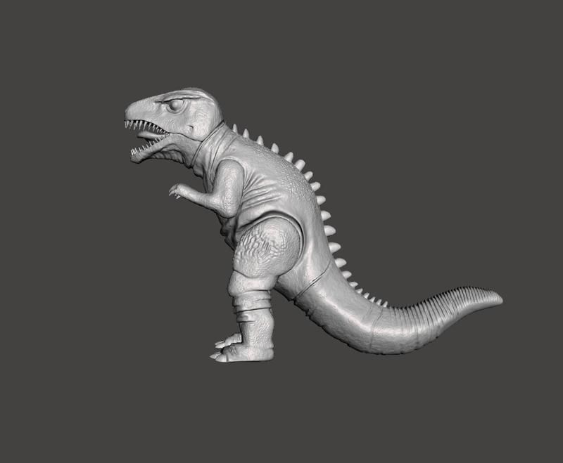 FAN ART GOROSAURUS GOROSAURUS KING KONG ESCAPES 1967 MOVIE KAIKU