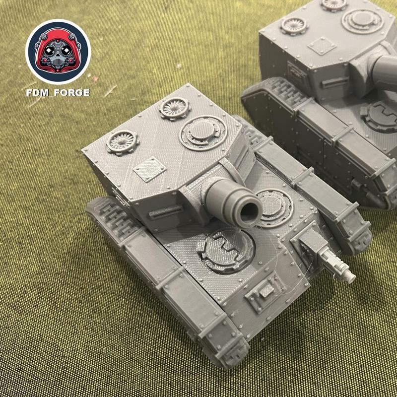 FDMffon Mortar support vehicule for Grimdark Future Human Defence Force [FDM FRIENDLY-SUPPORTLESS]