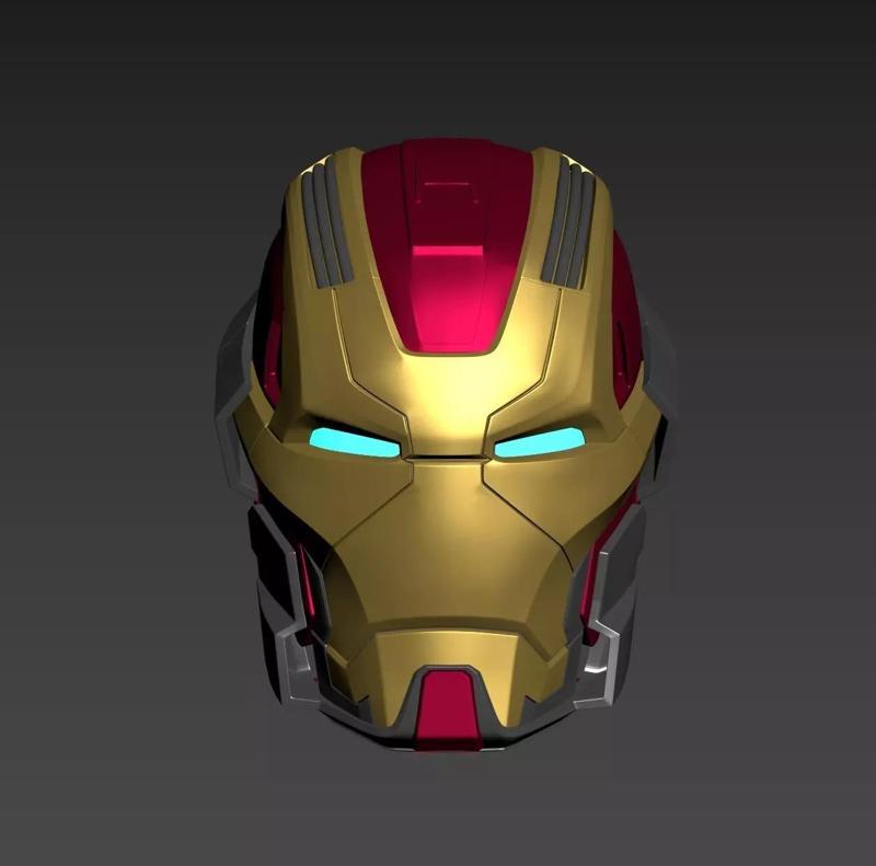 Iron Man Mark 17 MK17 Heartbreaker Helmet  Avengers