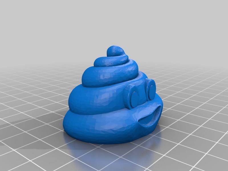 MadMikes Poop Emoji 5.8GHz Cloverleaf Antenna Cover