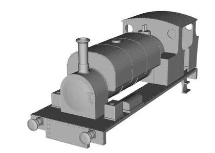 Garstang and Knott End Railway 0-6-0ST JUBILEE QUEEN loco 1/32 scale