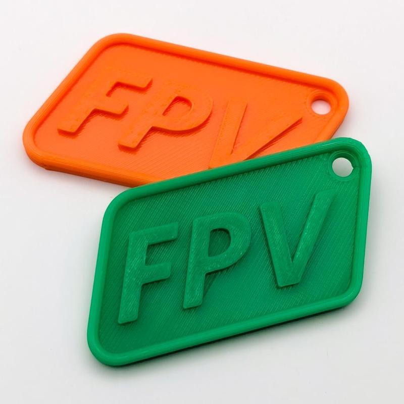 FPV Keychain - Drone Pilot Tag