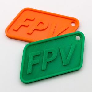 FPV Keychain - Drone Pilot Tag