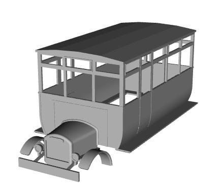 Selsey Tramway/HMST Shefflex Railcar 1/76 scale