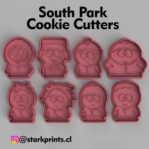 SET OF 8 SOUTH PARK COOKIE CUTTER