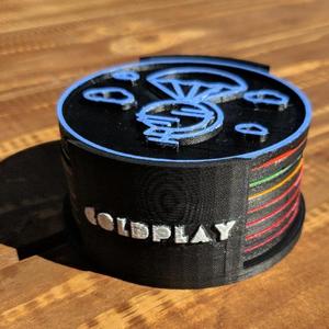 Coldplay Discography Coasters