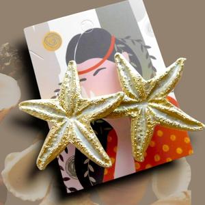 starfish , etoile de mer , earring , jewelry