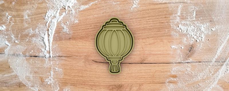 Japanese lantern cookie cutter from japan collection