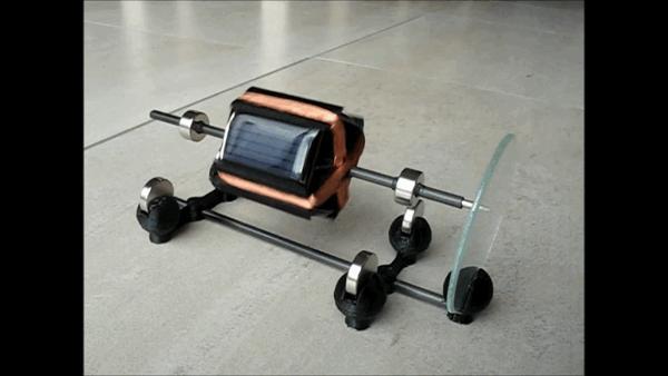 Tiny Mendocino solar motor