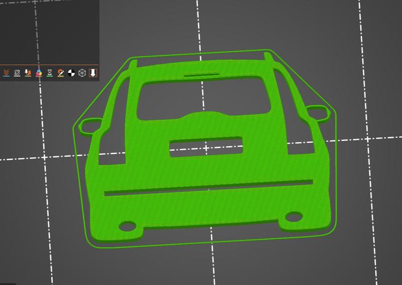 Volvo V50 rear toothpaste squeezer