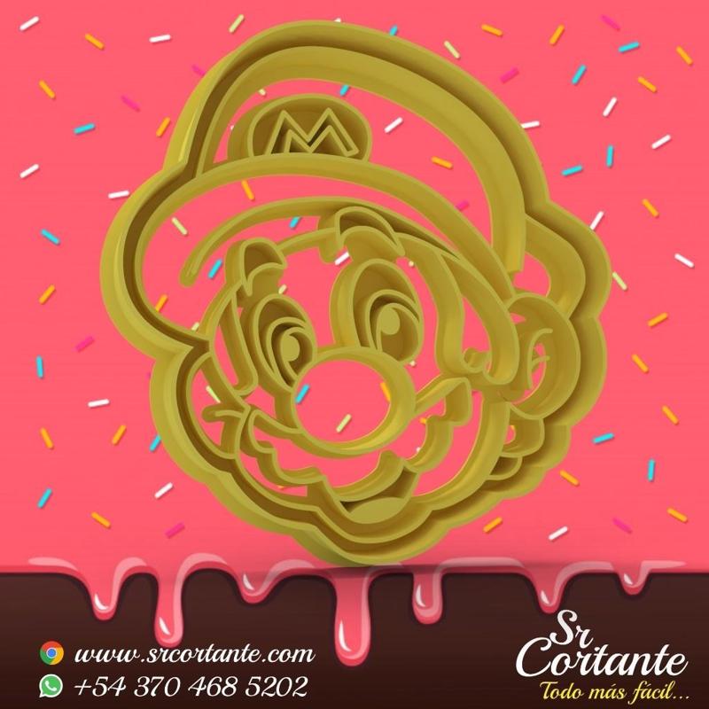 THEME SUPER MARIO BROSS COOKIE CUTTERS - COOKIE CUTTER