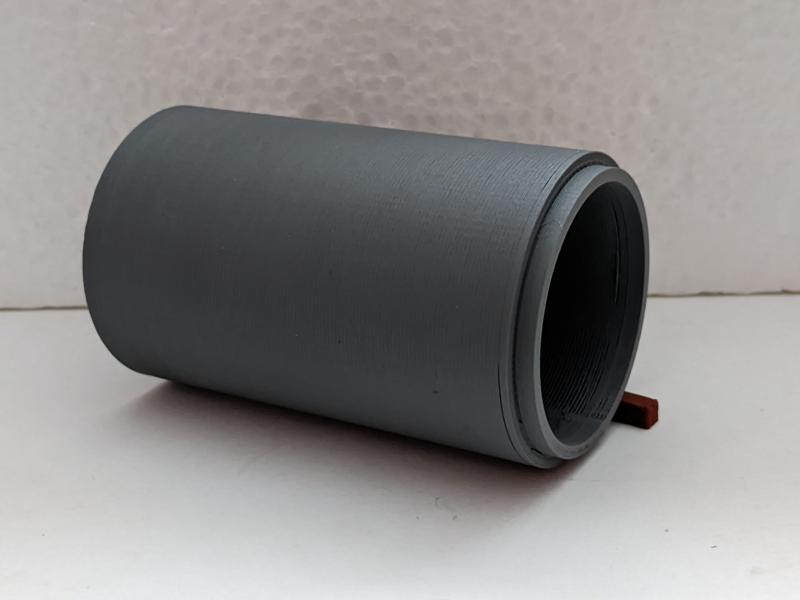 Concrete pipe scale construction