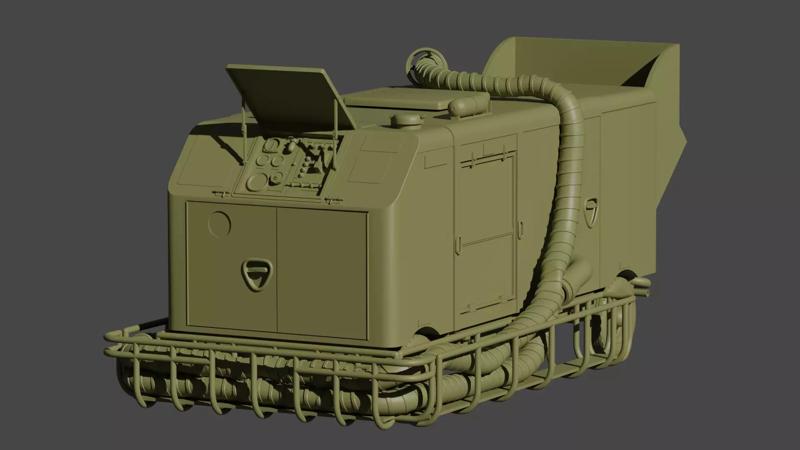 RAF STAD 250 Aircraft Air Starter Trolley