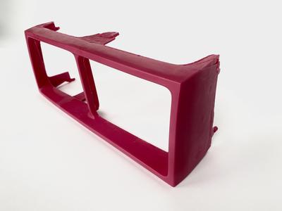 Volvo 740 Chrome Bezel For USA Headlights